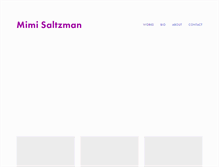 Tablet Screenshot of mimisaltzman.com